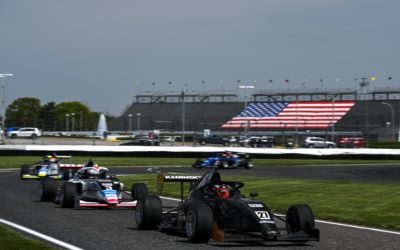 Kaminsky Scores Two Podiums in Three Chaotic Races at IMS